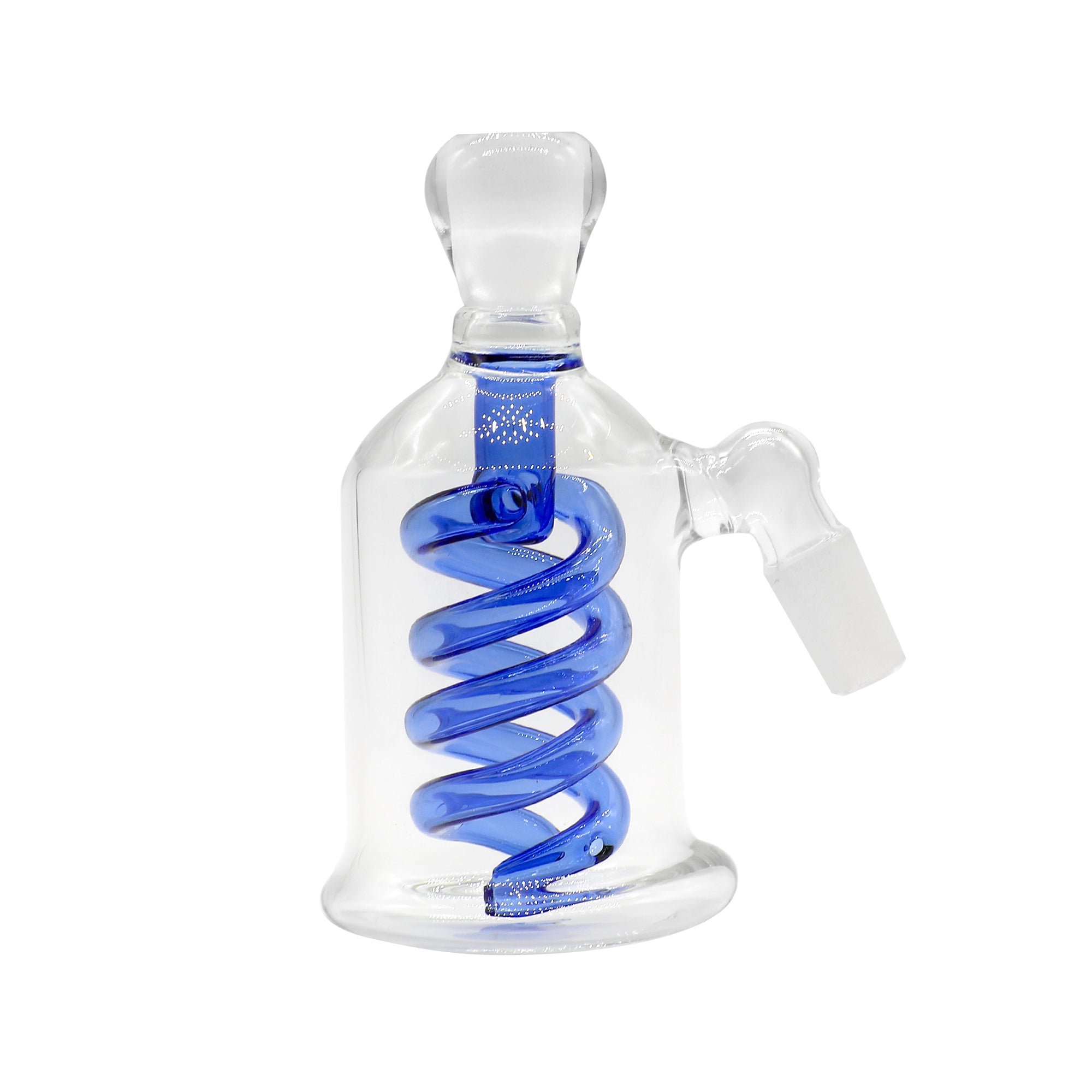 Glass Spiral Percolator Ash Catcher 14mm Greenhut NZ