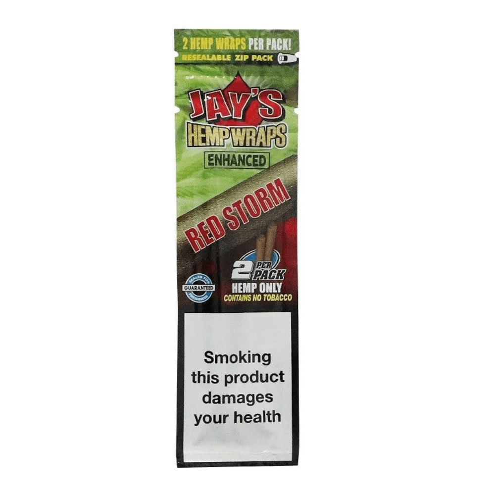 Juicy Jay Enhanced Hemp Wrap Red Storm Greenhut NZ