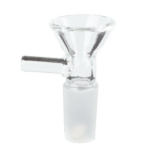 Clear Glass Drop Cone with Hanlde 14mm