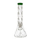 Twisted Solid Glass Beaker Shape Waterpipe 35cm - Greenhut