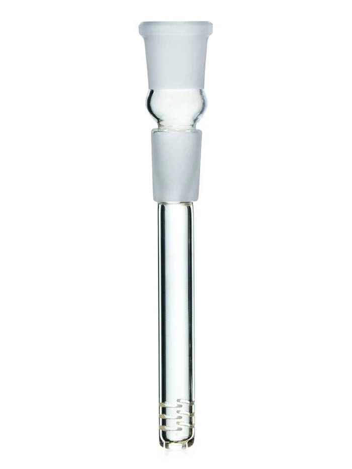 Clear Glass Downstem 18mm to 18mm 18cm