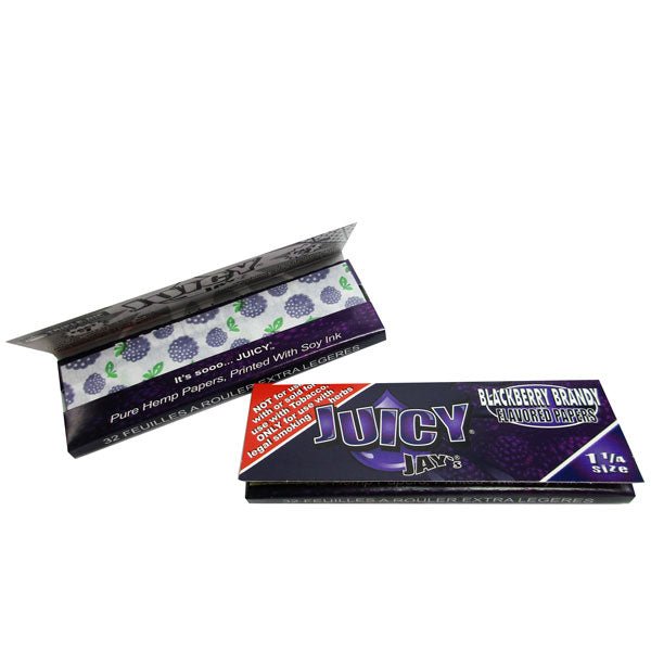 Juicy Jay's Blackberry Brandy Flavoured Paper 1/4 - Greenhut