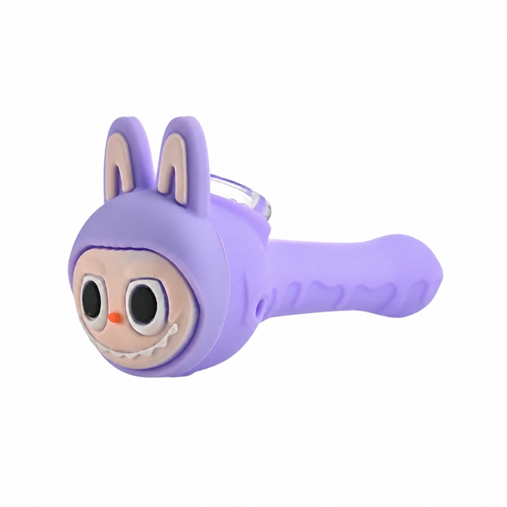Colored Monster Silicone Smoking Pipe