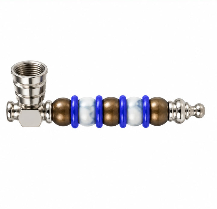 Multicolor Balls Metal Smoking Pipe