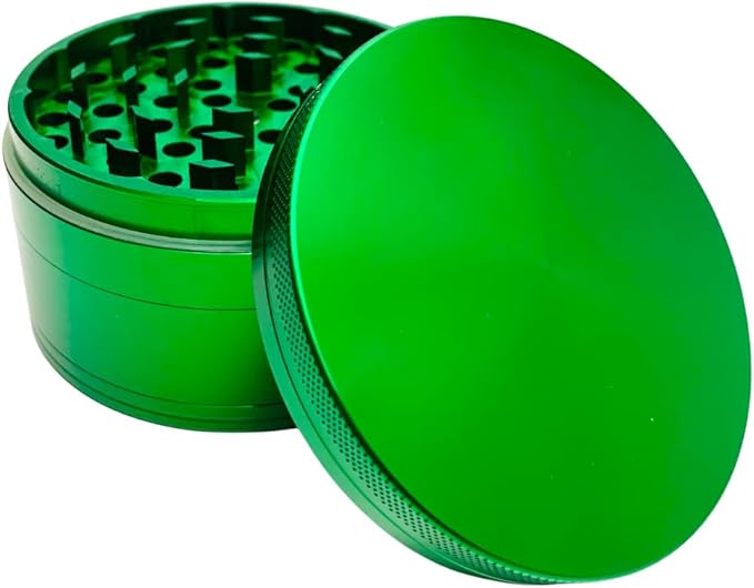 Colored Large Capacity 4 Layers Alloy Metal Grinder - Greenhut