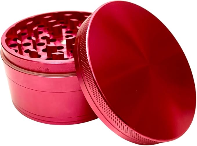 Colored Large Capacity 4 Layers Alloy Metal Grinder - Greenhut