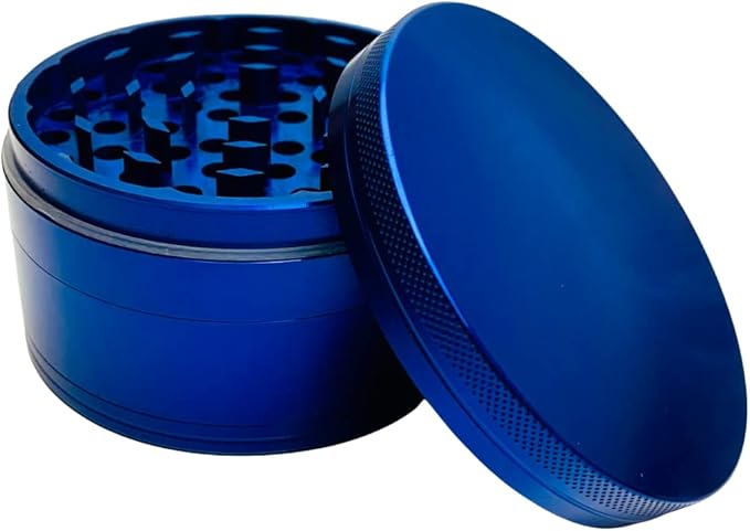 Colored Large Capacity 4 Layers Alloy Metal Grinder - Greenhut