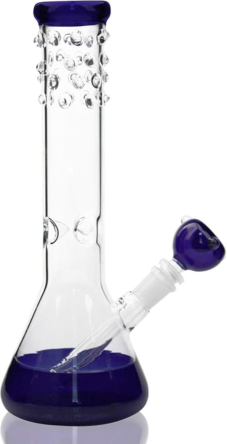 Solid Heavy Glass Grip Waterpipe 40cm