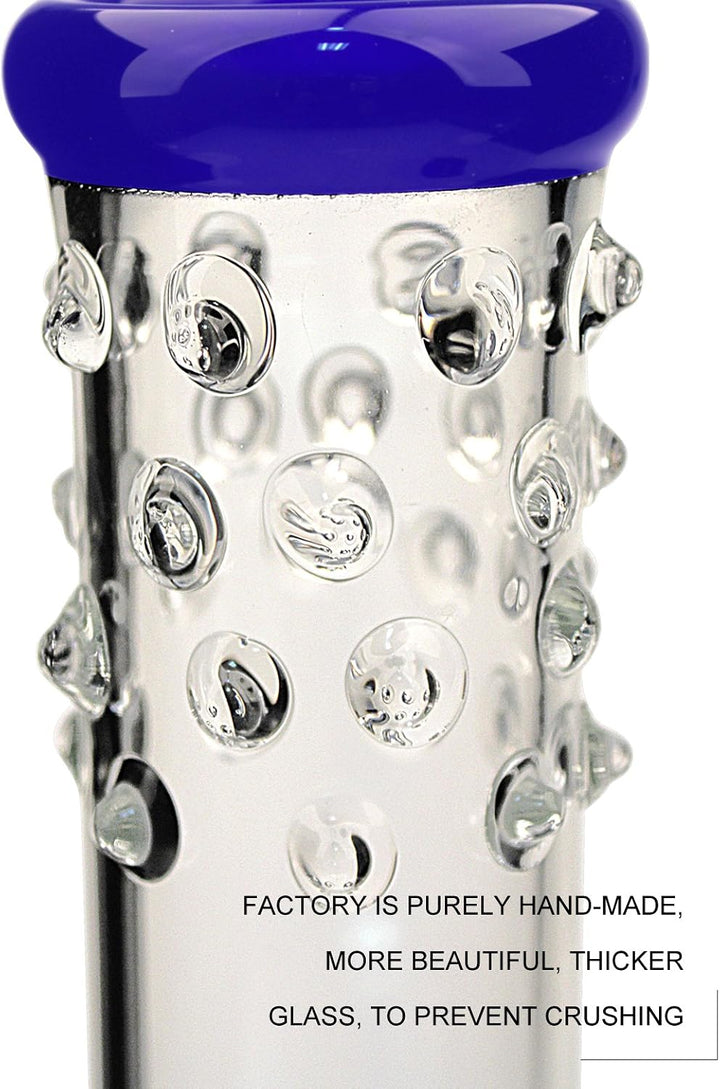 Solid Heavy Glass Grip Waterpipe 40cm
