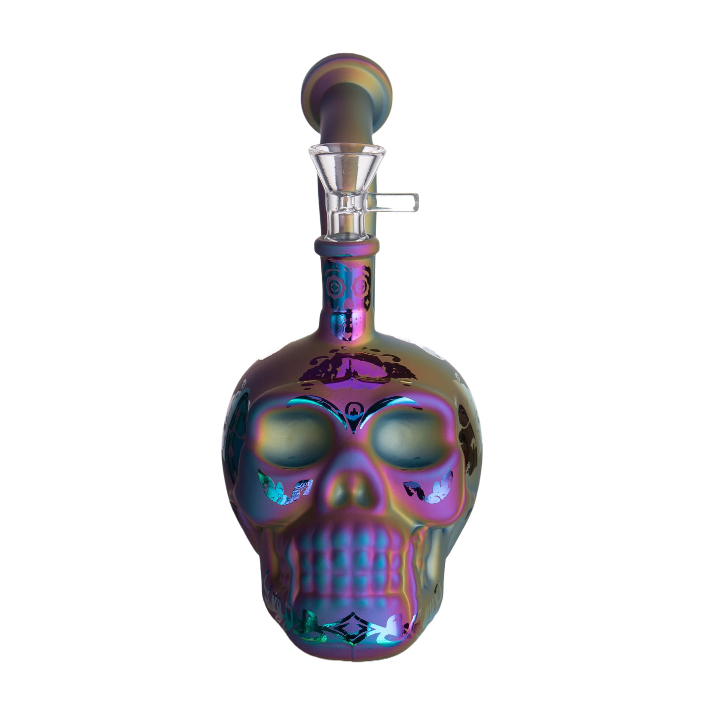 Multicolor Designer Skull Shape Waterpipe 19cm