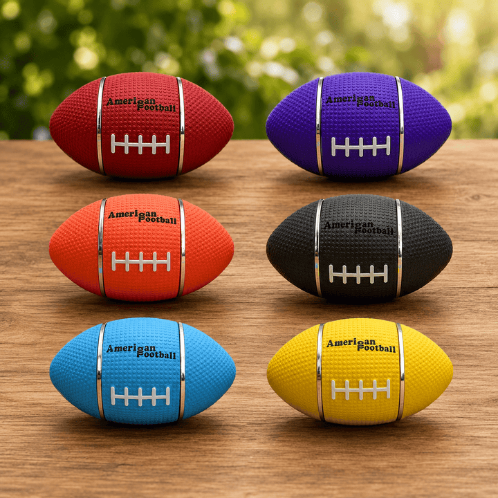 Rugby Ball Shapes Solid Metal Grinder