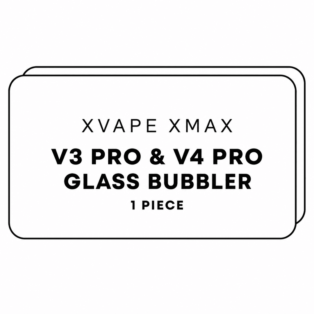 XVape XMAX V3 Pro & V4 Pro Glass Bubbler Mouthpiece - Greenhut