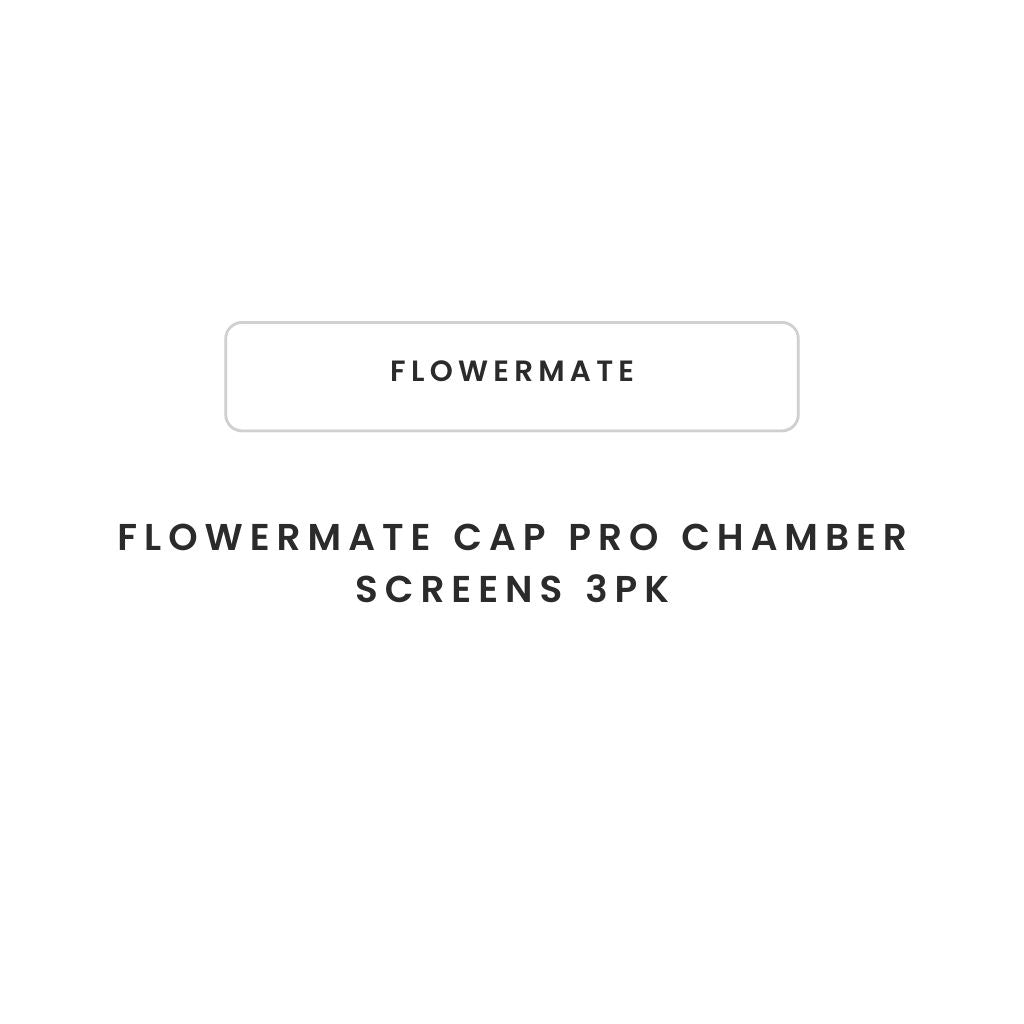 Flowermate Cap Pro Chamber Screens 3pk - Greenhut