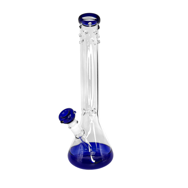 Solid Heavy Glass Grip Waterpipe 40cm