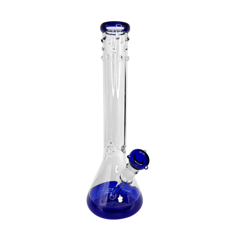 Solid Heavy Glass Grip Waterpipe 40cm