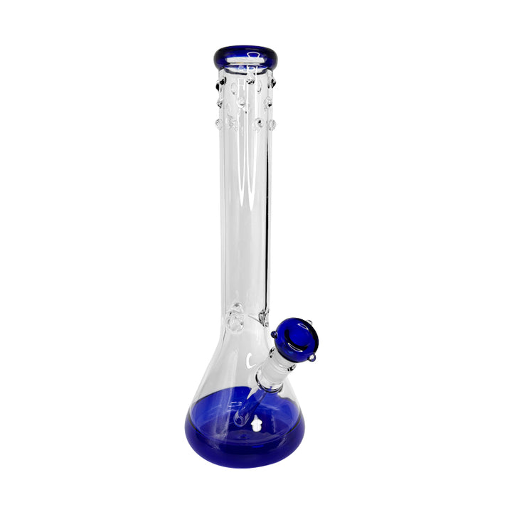 Solid Heavy Glass Grip Waterpipe 40cm
