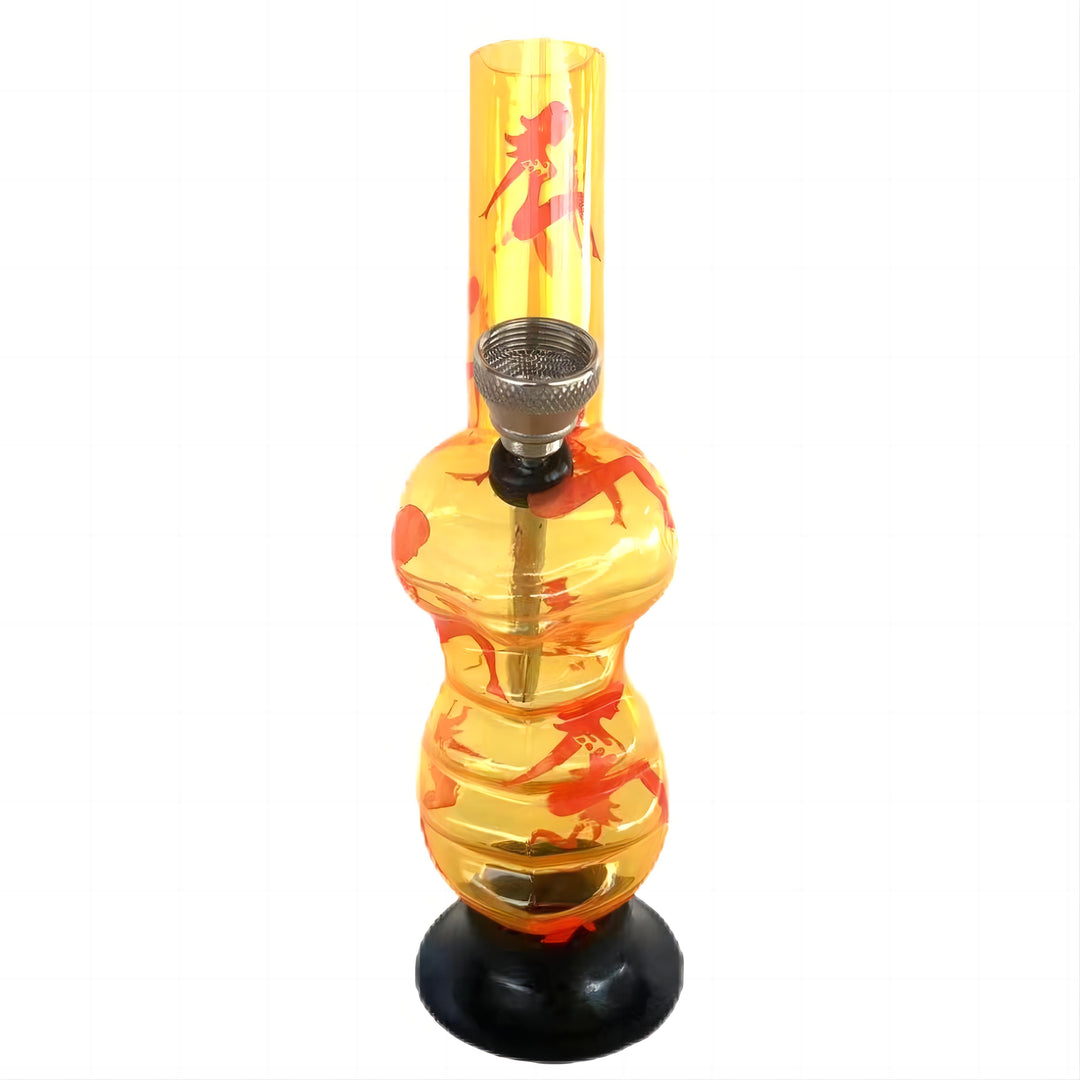 Acrylic Small Duck Shape Pattern Waterpipe 16cm - Greenhut