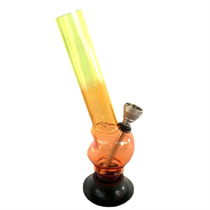 Acrylic Small Dent Pattern Waterpipe 16cm