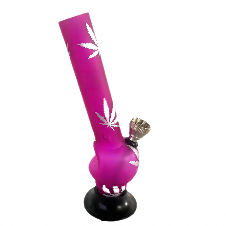 Acrylic Small Dent Pattern Waterpipe 16cm