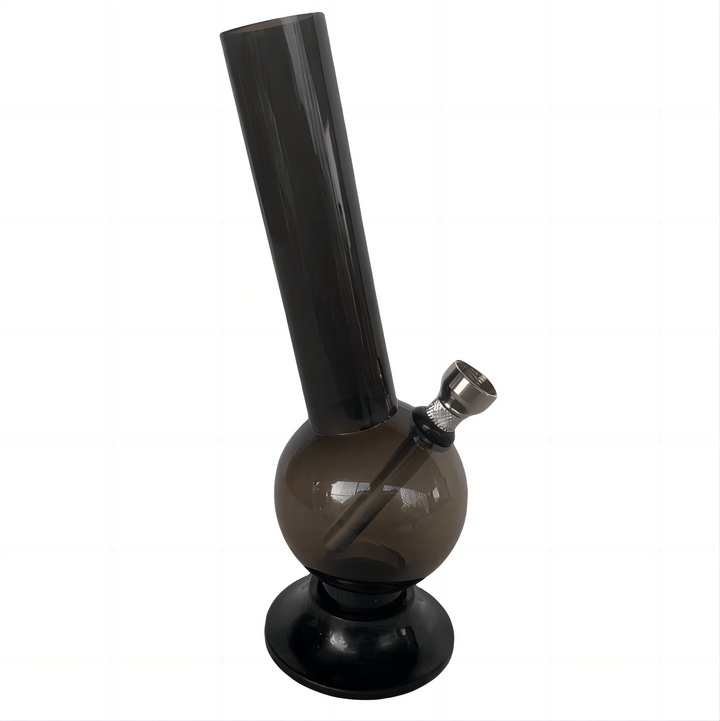 Acrylic Medium Round Shape Pattern Waterpipe 20cm - Greenhut