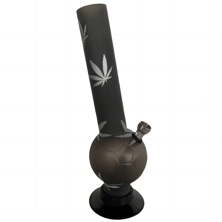 Acrylic Football Shape Pattern Waterpipe 26cm - Greenhut