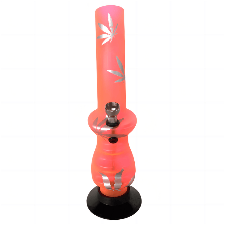 Acrylic Finger Groove Shape Pattern Waterpipe 26cm - Greenhut