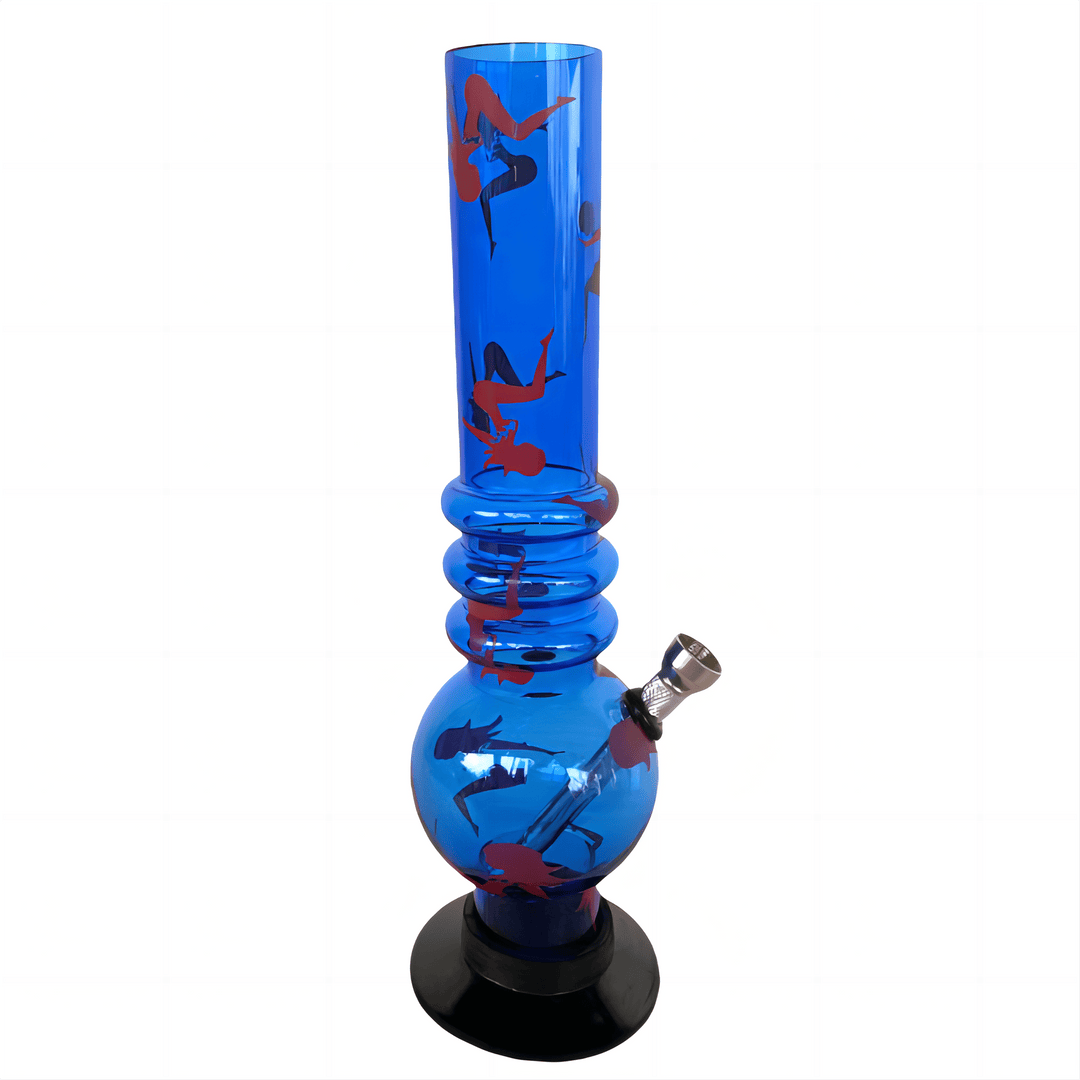 Acrylic Round base with Spring Waterpipe 26cm - Greenhut
