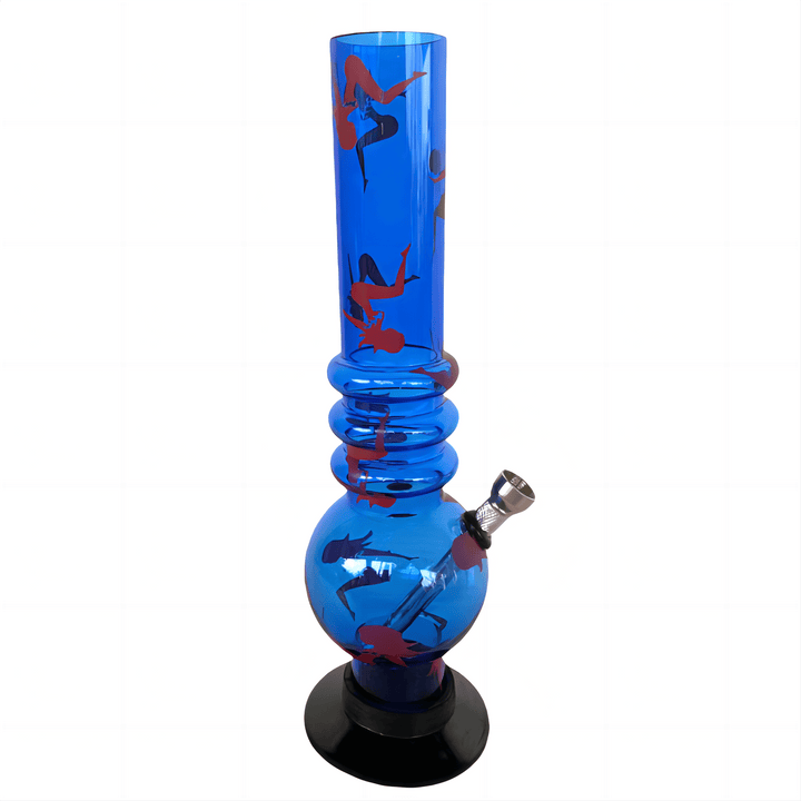 Acrylic Round base with Spring Waterpipe 26cm - Greenhut