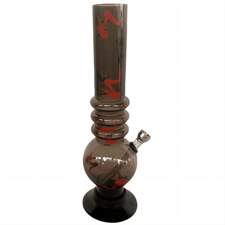 Acrylic Round base with Spring Waterpipe 26cm - Greenhut
