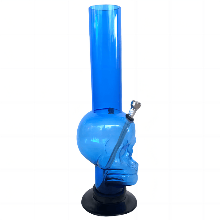 Skull Face Acrylic Waterpipe 32cm - Greenhut