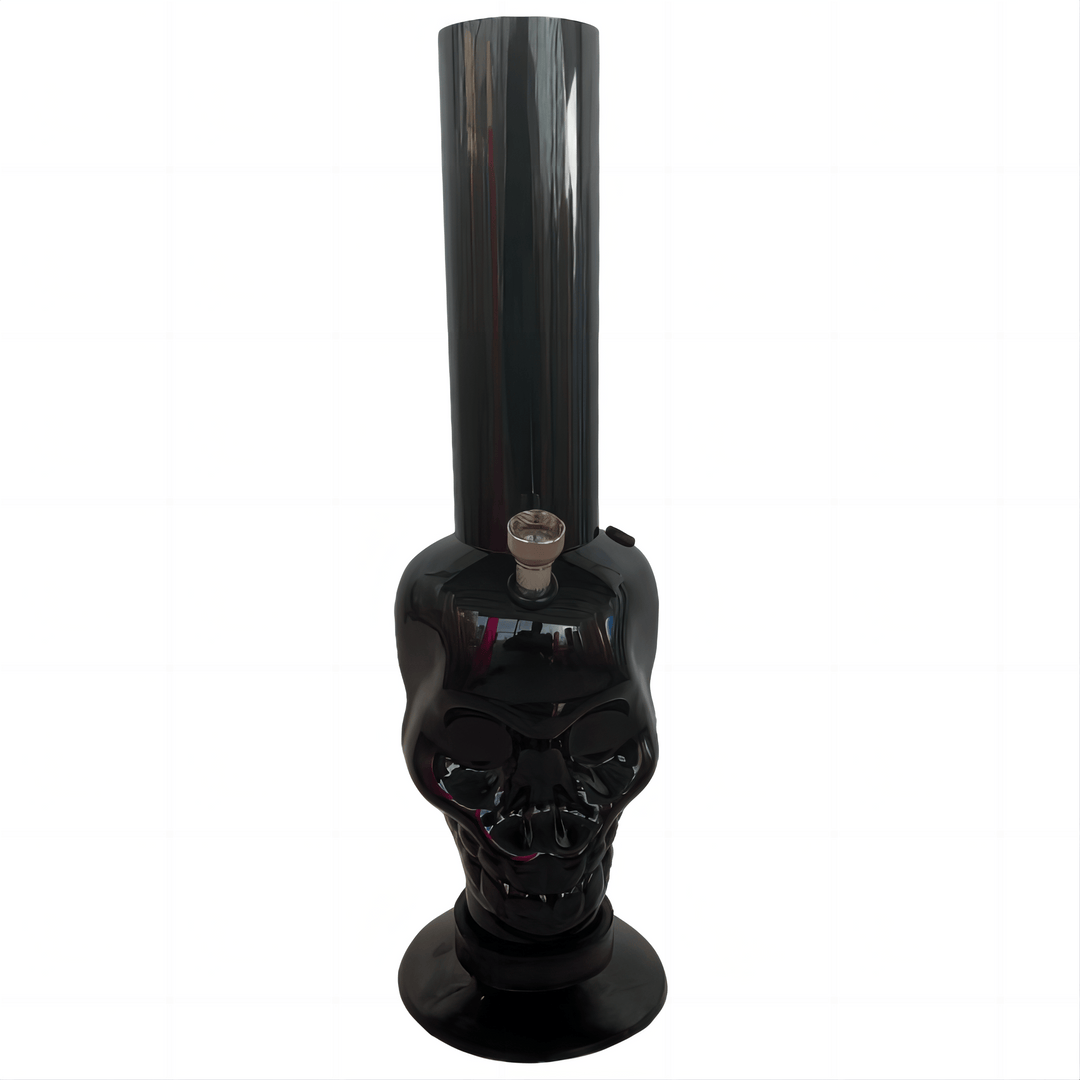 Skull Face Acrylic Waterpipe 32cm - Greenhut
