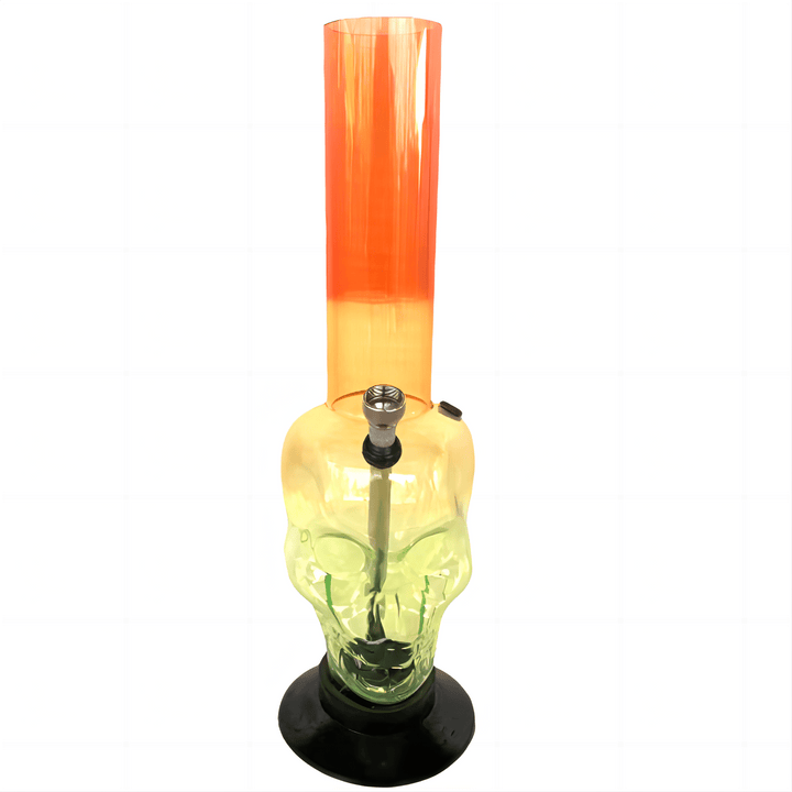 Skull Face Acrylic Waterpipe 32cm - Greenhut