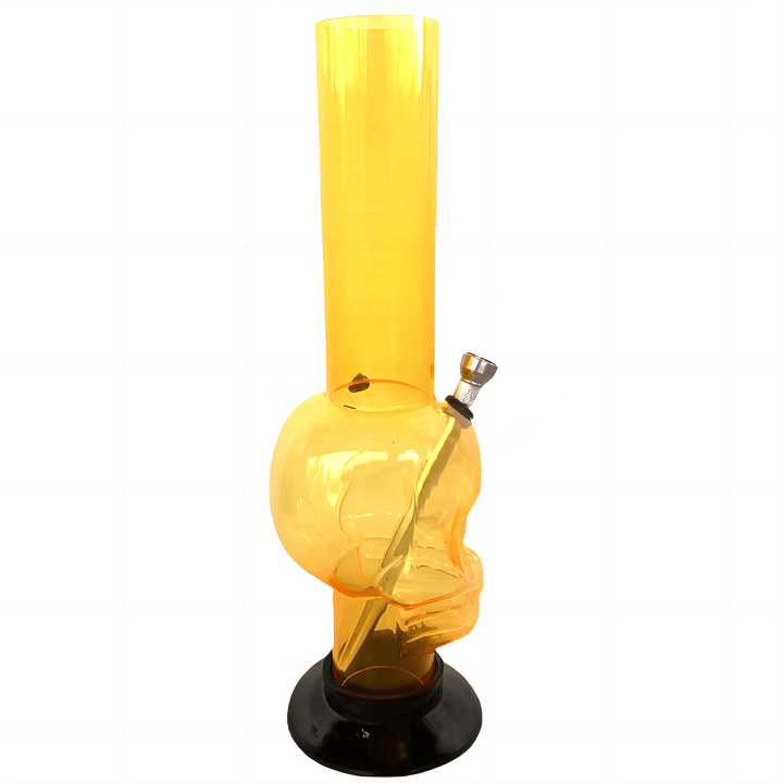 Skull Face Acrylic Waterpipe 32cm - Greenhut