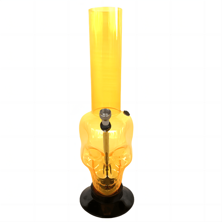 Skull Face Acrylic Waterpipe 32cm - Greenhut