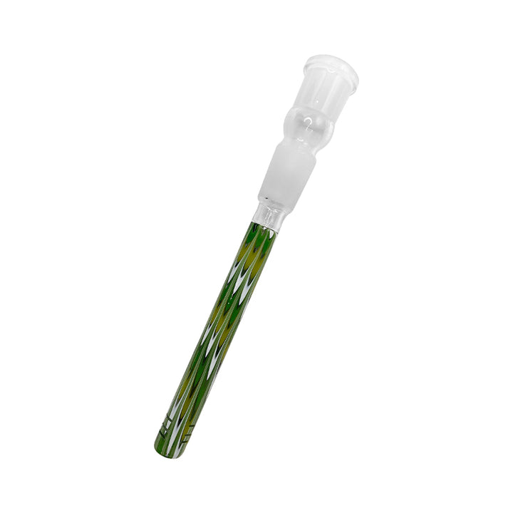 Colored Glass 18mm to 18mm Downstem 17.5cm