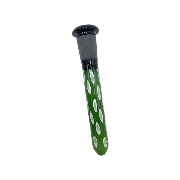 Colored Dotted Glass Downstem 11.5cm