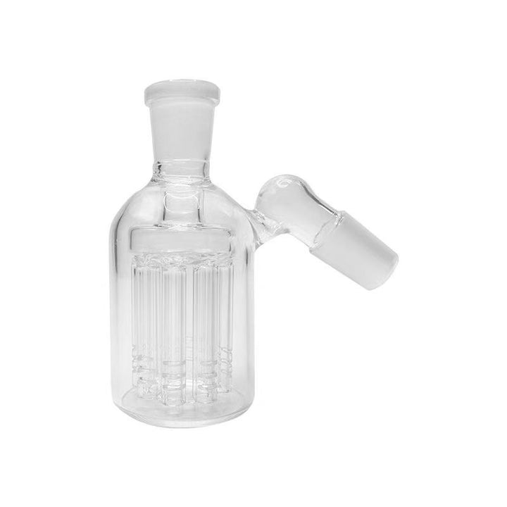 Clear Glass Eight Arms Percolator Ash Catcher 18mm - Greenhut