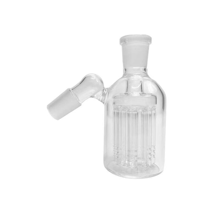 Clear Glass Eight Arms Percolator Ash Catcher 18mm - Greenhut