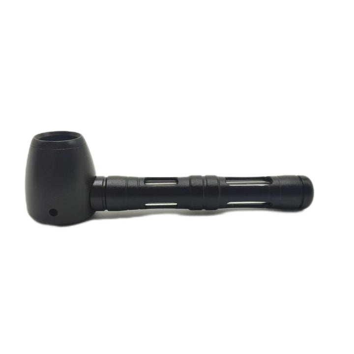 Premium Metal Alloy Glass Smoking Pipe 12cm