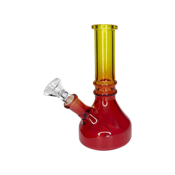 Multicolor Mini Beaker Shape Waterpipe 16cm - Greenhut