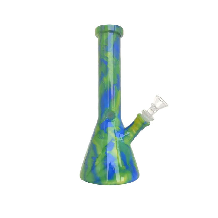 Multicolor Phantom Solid Glass Waterpipe 25cm - Greenhut