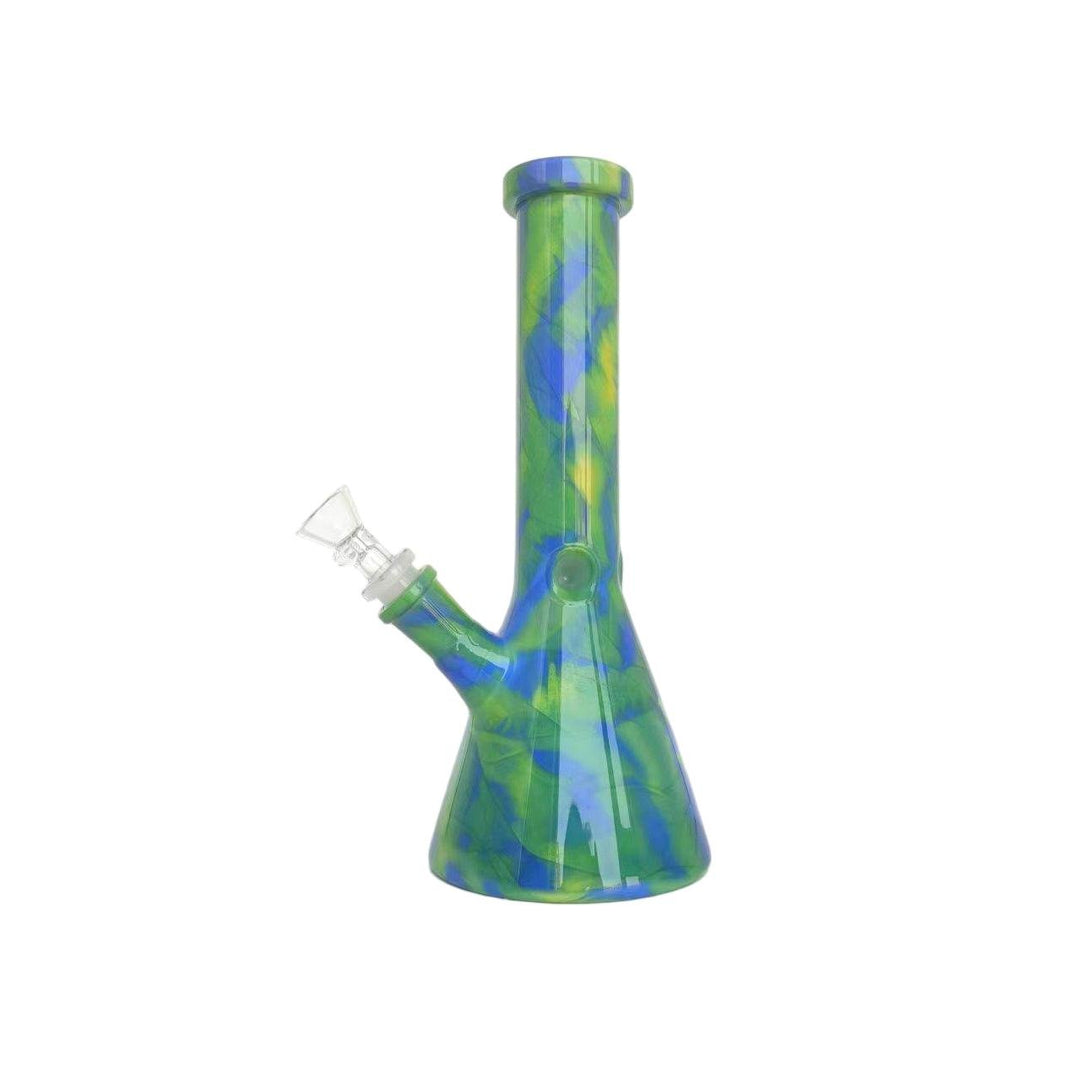 Multicolor Phantom Solid Glass Waterpipe 25cm - Greenhut