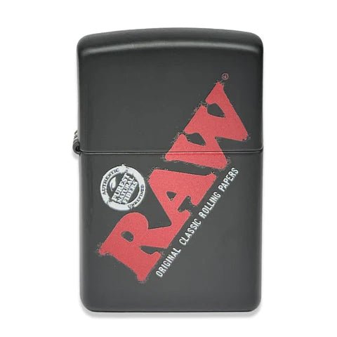 RAW x Zippo Windproof Lighter – Black Edition - Greenhut