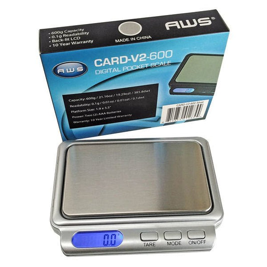AWS Scale Card V2 600g X 0.1g - Greenhut
