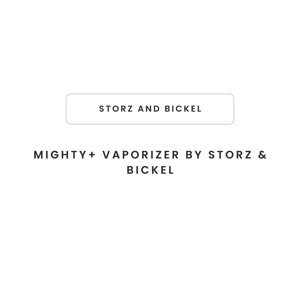 MIGHTY+ Vaporizer by Storz & Bickel - Greenhut