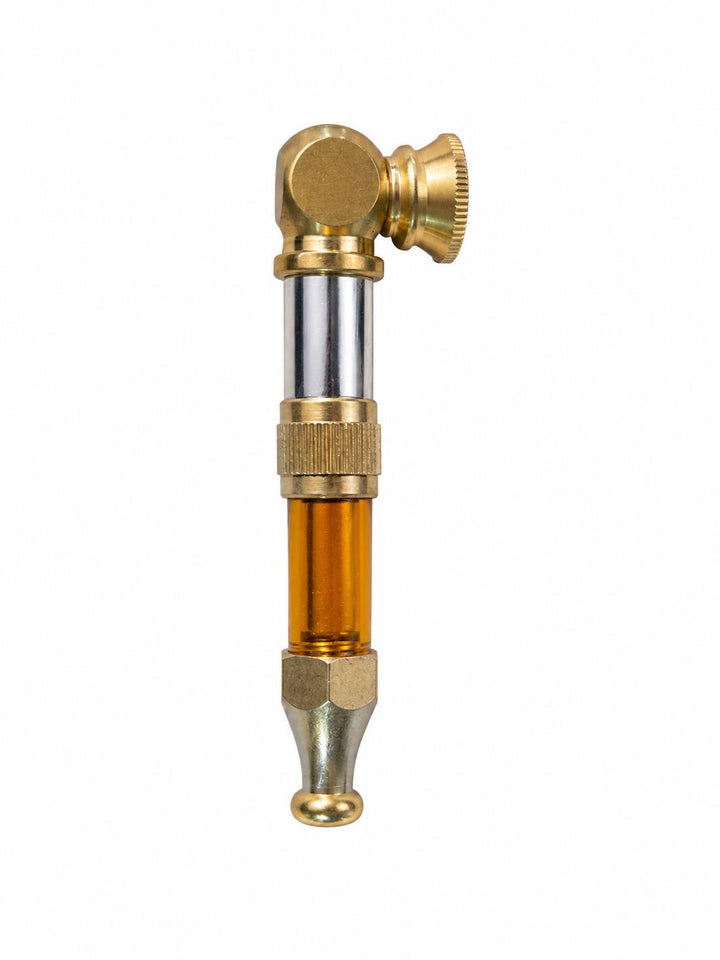 Multicolor Metal Brass Smoking Pipe 8cm