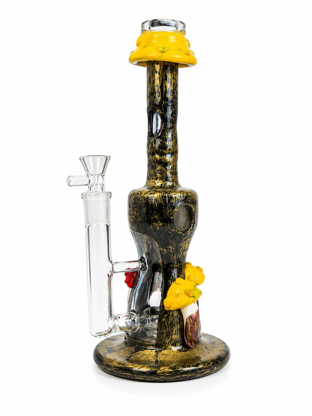 Mushroom Tree Shape Glass 3D Waterpipe 28cm