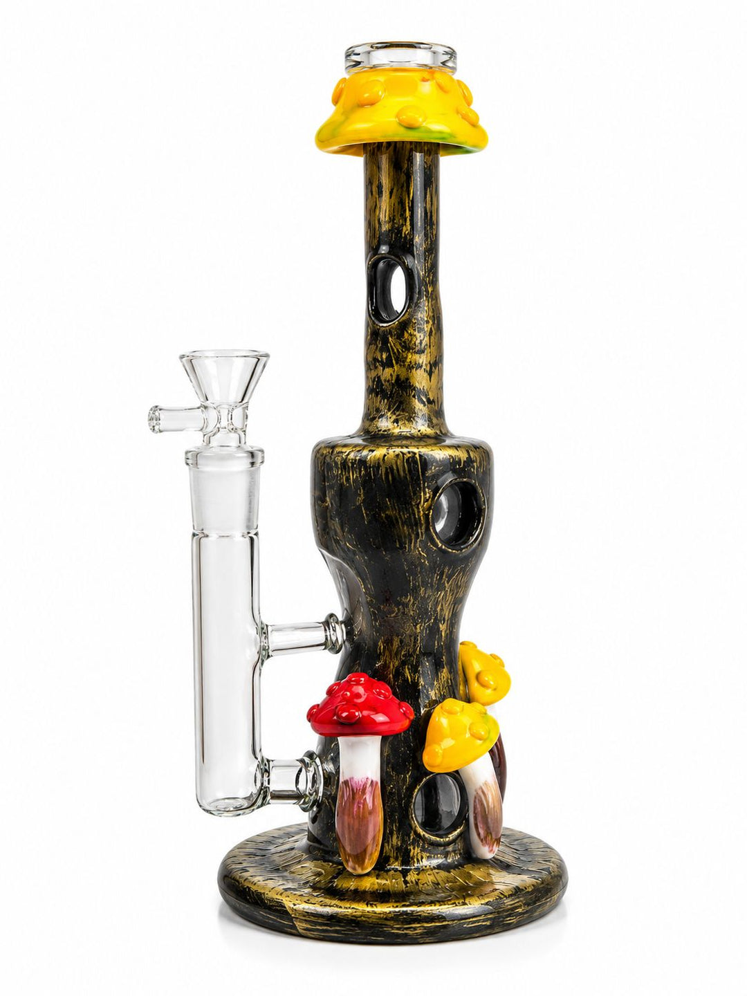 Mushroom Tree Shape Glass 3D Waterpipe 28cm