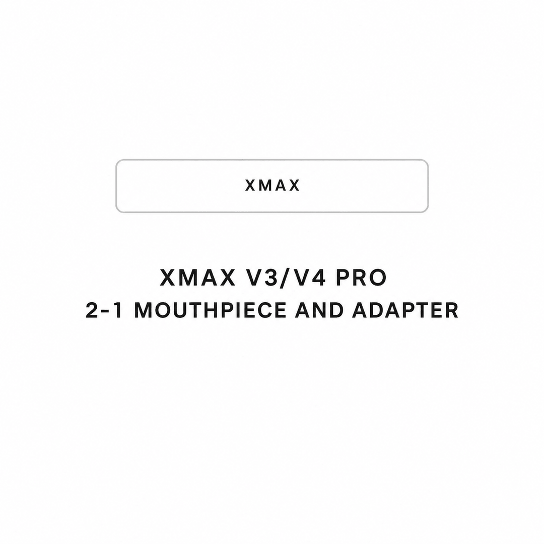 XMax V4 Pro Vaporizer mouthpiece XMax V3/V4 Pro 2 - 1 Mouthpiece & Adapter - Greenhut