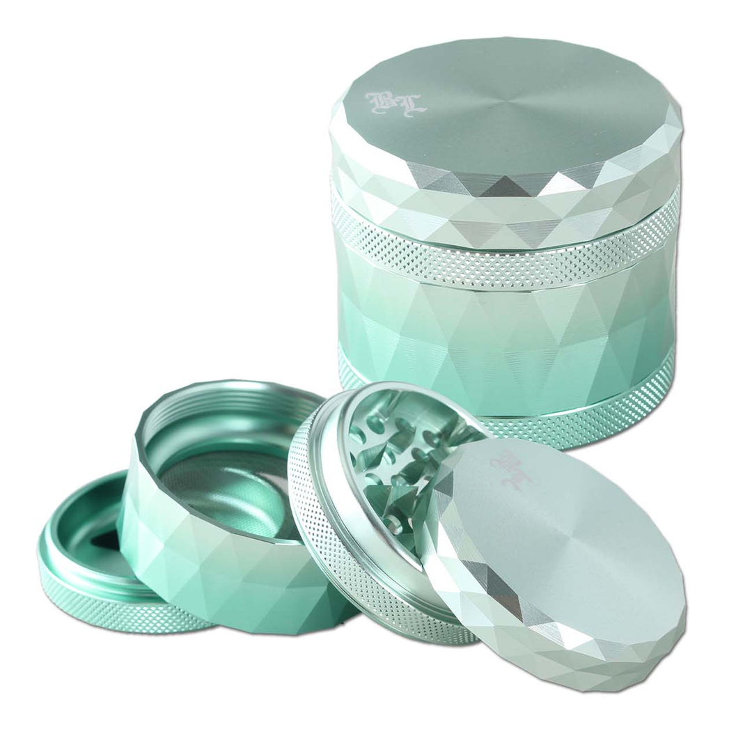 Premium Grade Zinc Alloy Colored Grinder - Greenhut